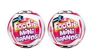 Zuru 5 Surprise Foodie Mini Brands Series 2 Unboxing Review