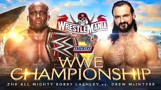 Bobby Lashley VS Drew McIntyre | WWE WRESTLEMANIA [PROMO]