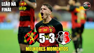 Sport 0 (5x3) 0 Santa Cruz - Melhores Momentos - COMPLETO - Semifinal Pernambucano 2024 Volta