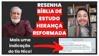 Resenha da Bíblia de Estudo Herança Reformada