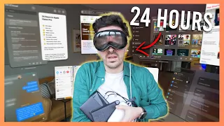 How I survived 24 hours living in Apple Vision Pro