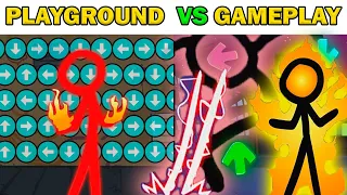 FNF Character Test | Gameplay VS Playground | VS Stickman