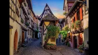 Die schönsten Weindörfer im Elsass - Eguisheim an der Weinstrasse - Alsace