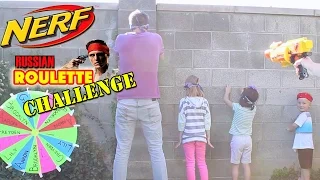 Nerf Gun Roulette Challenge