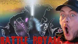 GODZILLA BATTLE ROYALE REACTION