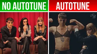 Måneskin 'I WANNA BE YOUR SLAVE' | *AUTOTUNE VS NO AUTOTUNE* (Genius)