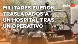 Varios elementos del ejercito resultaron heridos por un operativo en un narcolaboratorio en Sinaloa