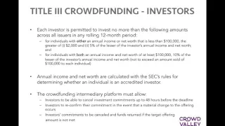 Building a Title III crowdfunding platform with the Crowd Valley API 09 12 2015