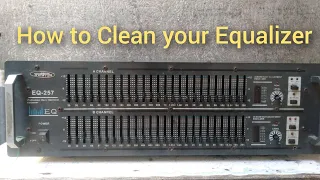 How to Clean your Equalizer