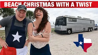 How We're Spending Christmas | Free Texas Beach Camping - S06E07