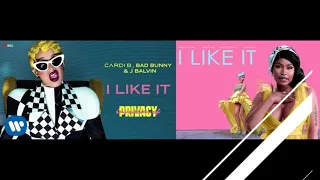 Cardi B, Bad Bunny, Nicki Minaj, J.Balvin - I Like It Like That (Extended) 2018