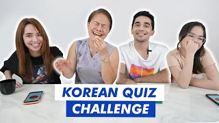 KOREAN QUIZ CHALLENGE | HASH ALAWI