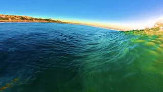 POV SURFING GOOD SHALLOW J-BAY