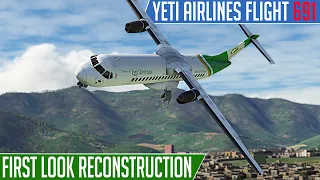 Yeti Airlines Flight 691 air crash reconstruction
