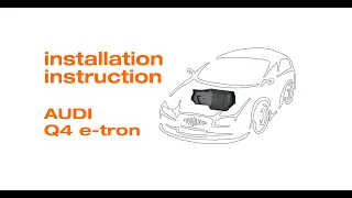 AUDI Q4 e tron Installing the FRUNK