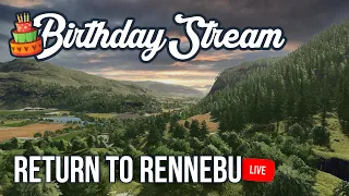 🔴 Rennebu in Farming Simulator 22! - First Look Birthday Stream - FS22