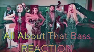 WOW!!! All About That Bass – PMJ – Haley Reinhart, Morgan James, Ariana Savalas - REACTION