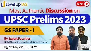 UPSC CSE Prelims 2023 - Paper 1 Analysis - Complete GS | LevelUp IAS