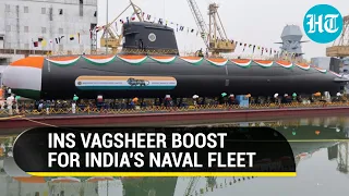 Scorpene Submarine INS Vagsheer under Project 75 launched; What it means for Indian Navy