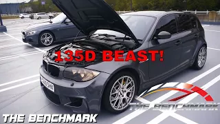 BMW M135D Review - Subscribers Car - Diesel Torque Monster - E87 1M Engine Swap 400bhp+ 880nm+