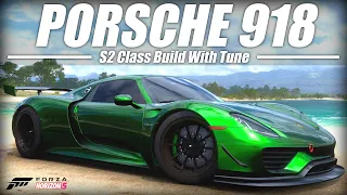 2014 Porsche 918 Spyder Customization Road Race Build with Tune | S2 Class | Forza Horizon 5 Online