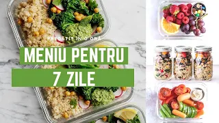 Pregatirea meniului pentru o saptamana in doar o ora / Wheight loss meal prep for 7 days