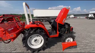 Відео огляд на японській міні трактор Kubota X-20 | Totus Traktor