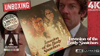 Invasion of the Body Snatchers 4K UltraHD Blu-ray Arrow Video Limited edition Unboxing