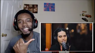 AMERICAN REACTS to PABLO and Josue perform "Determinado" LIVE on Wish 107.5 Bus