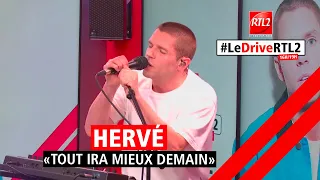 Hervé interprète "Tout Ira Mieux Demain" dans #LeDriveRTL2 (30/03/23)