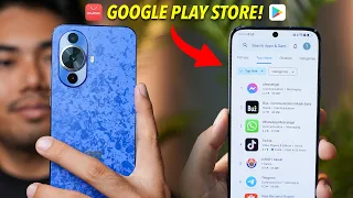 Smartphone HUAWEI Dah Ada Google Play Store?! 😱