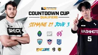 Overwatch League 2022 Saison | Countdown Cup Qualifiers | Semaine 21 Jour 3 - Ouest