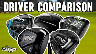 Golf Drivers Comparison | PXG 0211, G425 Max, SIM2 Max, Epic Max, TSi1