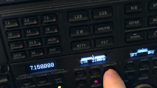 How I configure and use the Contour Control in my Yaesu FTdx5000MP