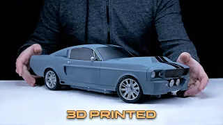 The Growing Popularity of 3D Printed Ford Mustang GT500 1967 (RC CAR)