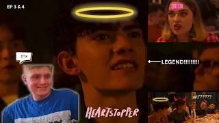 CHARLIE THE CLUTCHMEISTER (and Imogen too) ~ HEARTSTOPPER SEASON 2 EP3 & EP4 REACTION