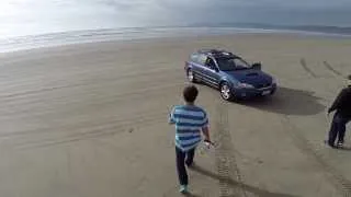 GoPro Hero 3+ DJI Phantom 2 Pismo Beach Subaru Car Chase