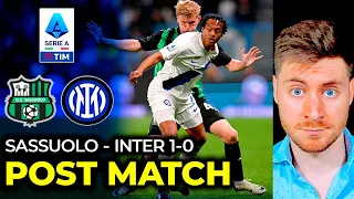 SASSUOLO INTER 1-0 PARTITA che PARLA CHIARO su 3 ASPETTI!