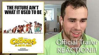 DreamWorks' The Croods: A New Age Official Trailer REACTION!!!