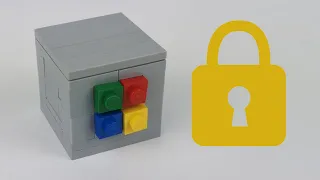 ✔ How to make a Lego safe with buttons - No Technic Pieces (Easy)