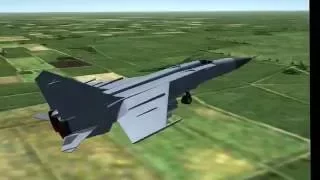 My Mig-25 Project for Strike fighters 2 landing