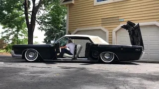 Mitchell’s 1967 Lincoln Continental convertible suicide doors