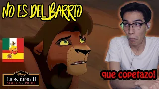 🤩 REACCIÓN a ÉL NO ES DEL CLAN 🇲🇽 DESTERRADO 🇪🇸 EL REY LEÓN 2 🦁