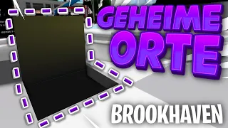 Alle GEHEIMEN ORTE in BROOKHAVEN BESUCHEN... 🤫 (Roblox Brookhaven Deutsch | Geheime Verstecke)