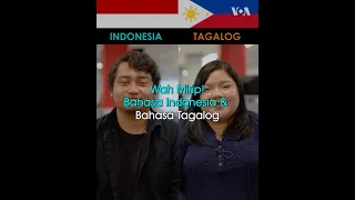 Wah Mirip! Bahasa Indonesia dan Bahasa Tagalog