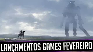 PRINCIPAIS LANÇAMENTOS JOGOS | FEVEREIRO 2018 (PS4, XBOX ONE X, PC, NINTENDO SWITCH)