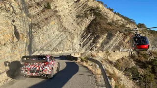 Toyota Yaris Hybrid Rally1 - Rallye Monte-Carlo 2022 Tests - Seb. Ogier/Ben. Veillas - DAYS 2&3 (HD)