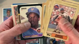 Dr. K! Dwight Gooden Baseball Card Collection Review 🔥⚾️