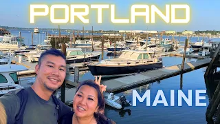 A Day in Portland, Maine | Old Port, Long Wharf, Lots of Good Eats!