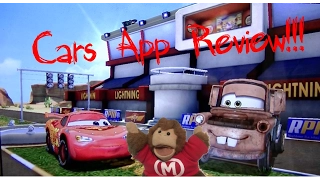 Disney's Cars App Review | Lightning McQueen and Mater | Fun For Kids